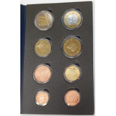 ICELAND 2005 . EURO SPECIMEN PATTERN SET OF 8 COINS